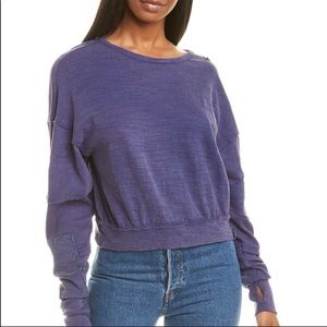 Free people purple long sleeve size medium